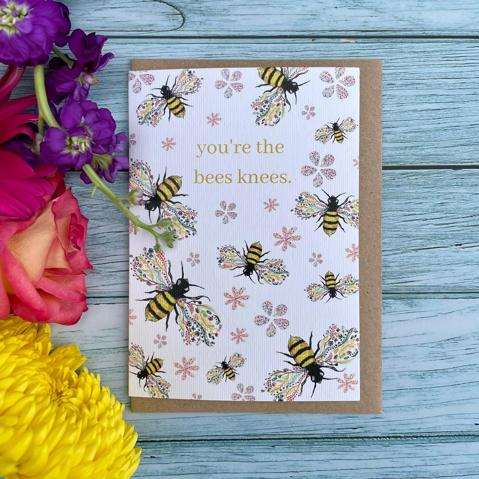 You're the Bees Knees Eco Card